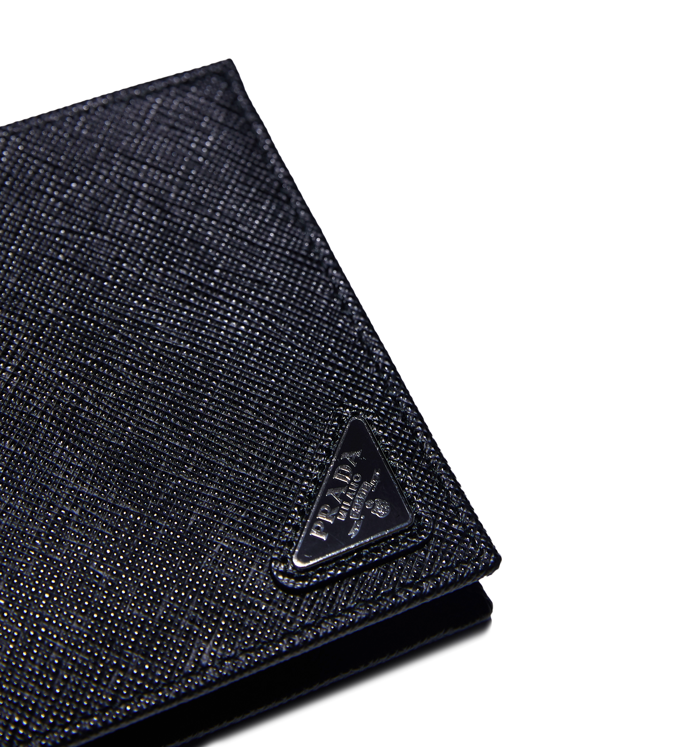 Saffiano Leather Wallet Black