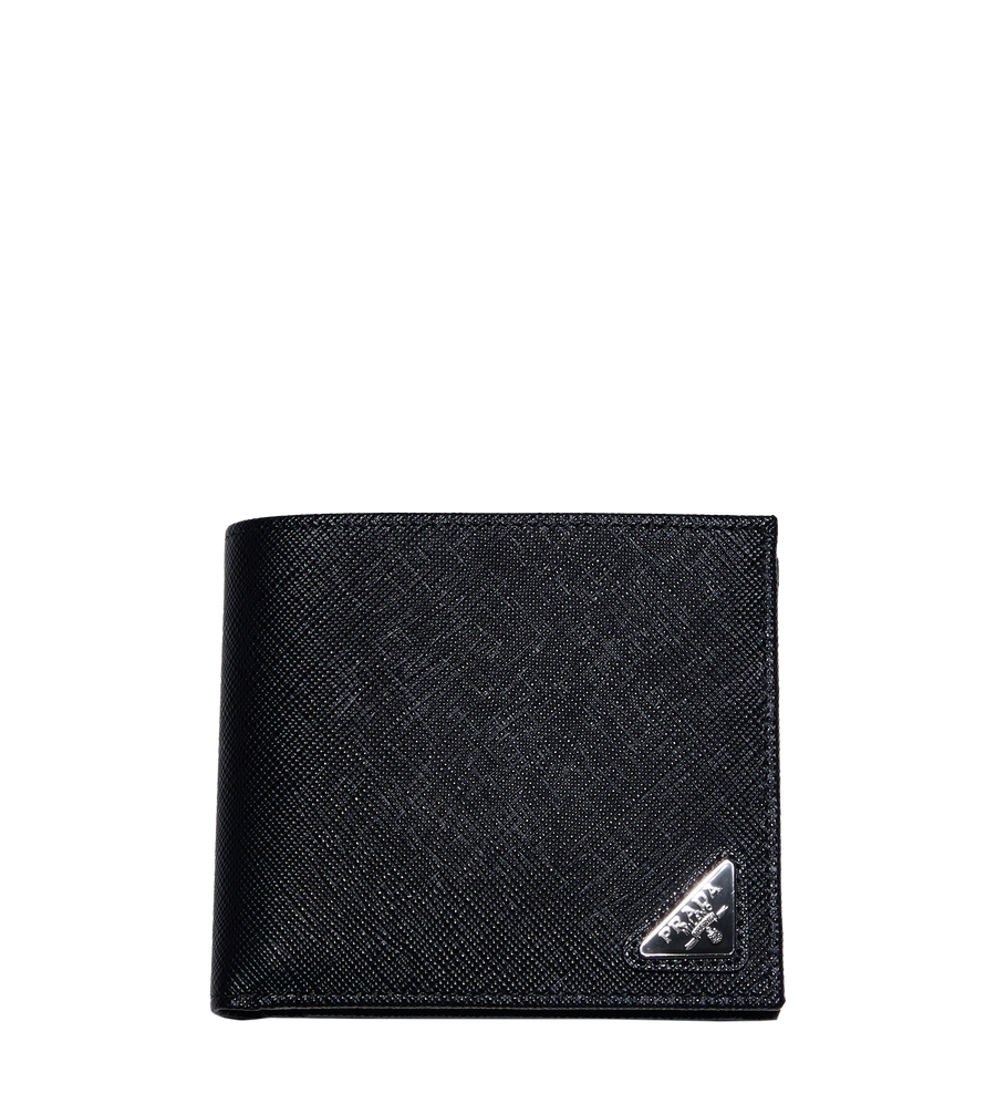 Saffiano Leather Wallet Black