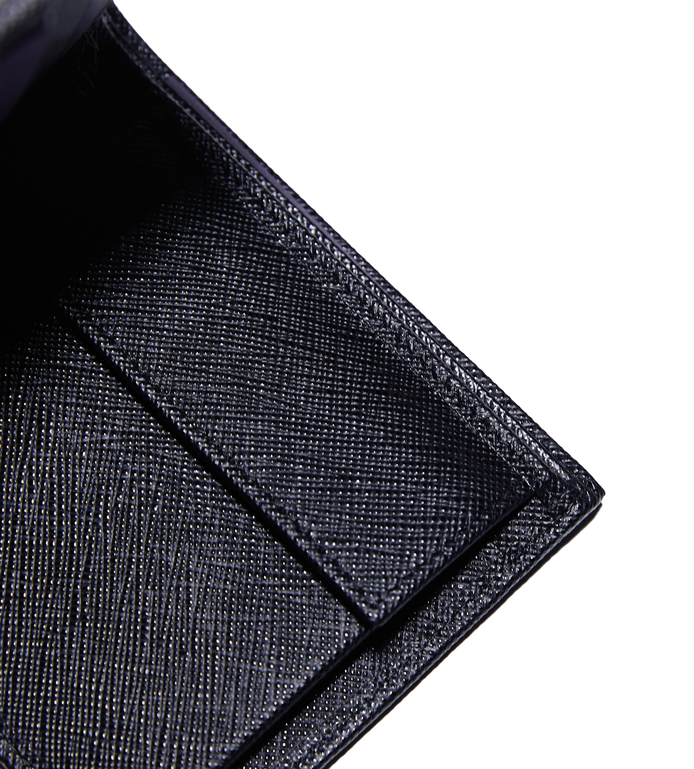 Saffiano Leather Wallet Black