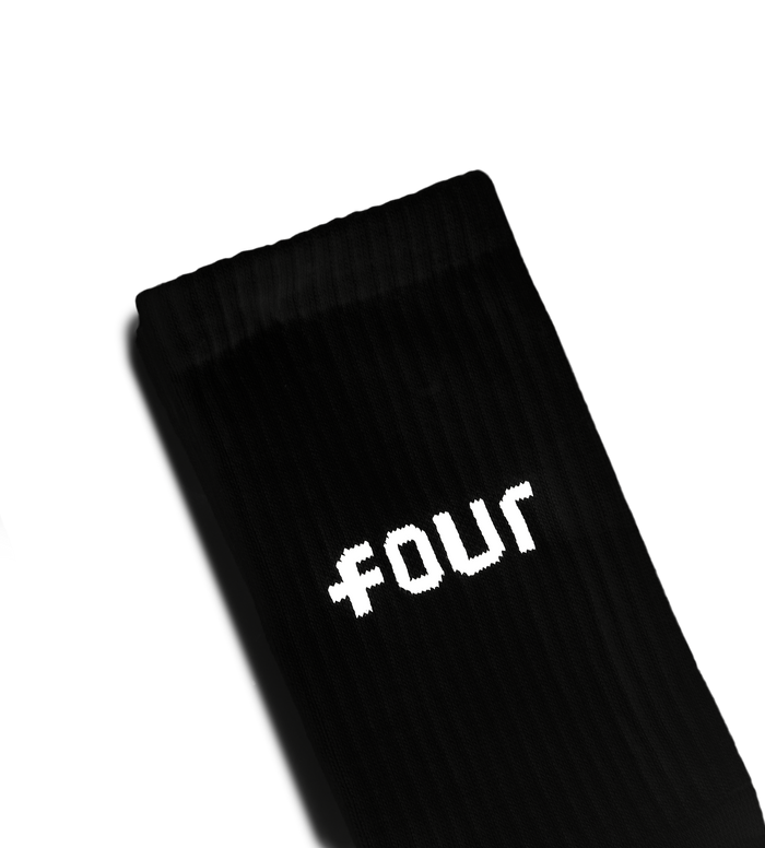 4-Pack Socks Black