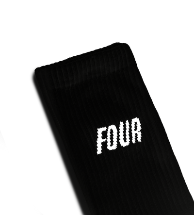 4-Pack Socks Black