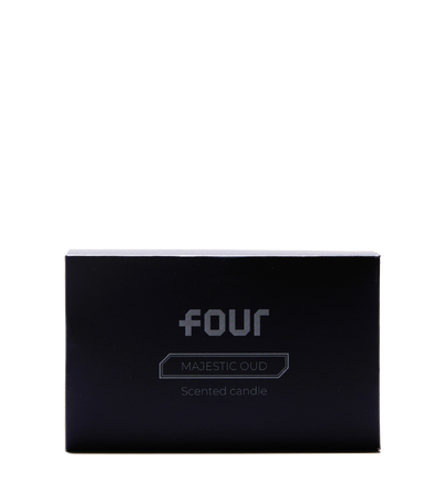 Four Scented Candle Majestic Oud