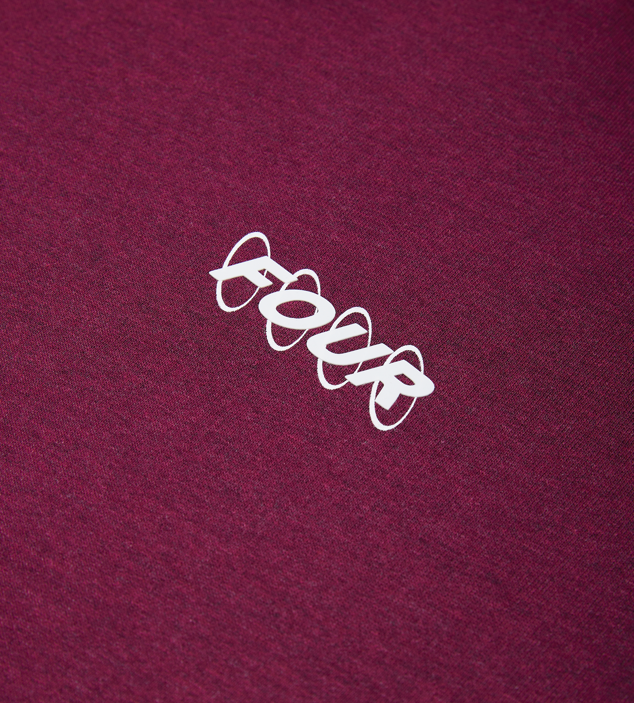 Circles Logo T-shirt Red Melange