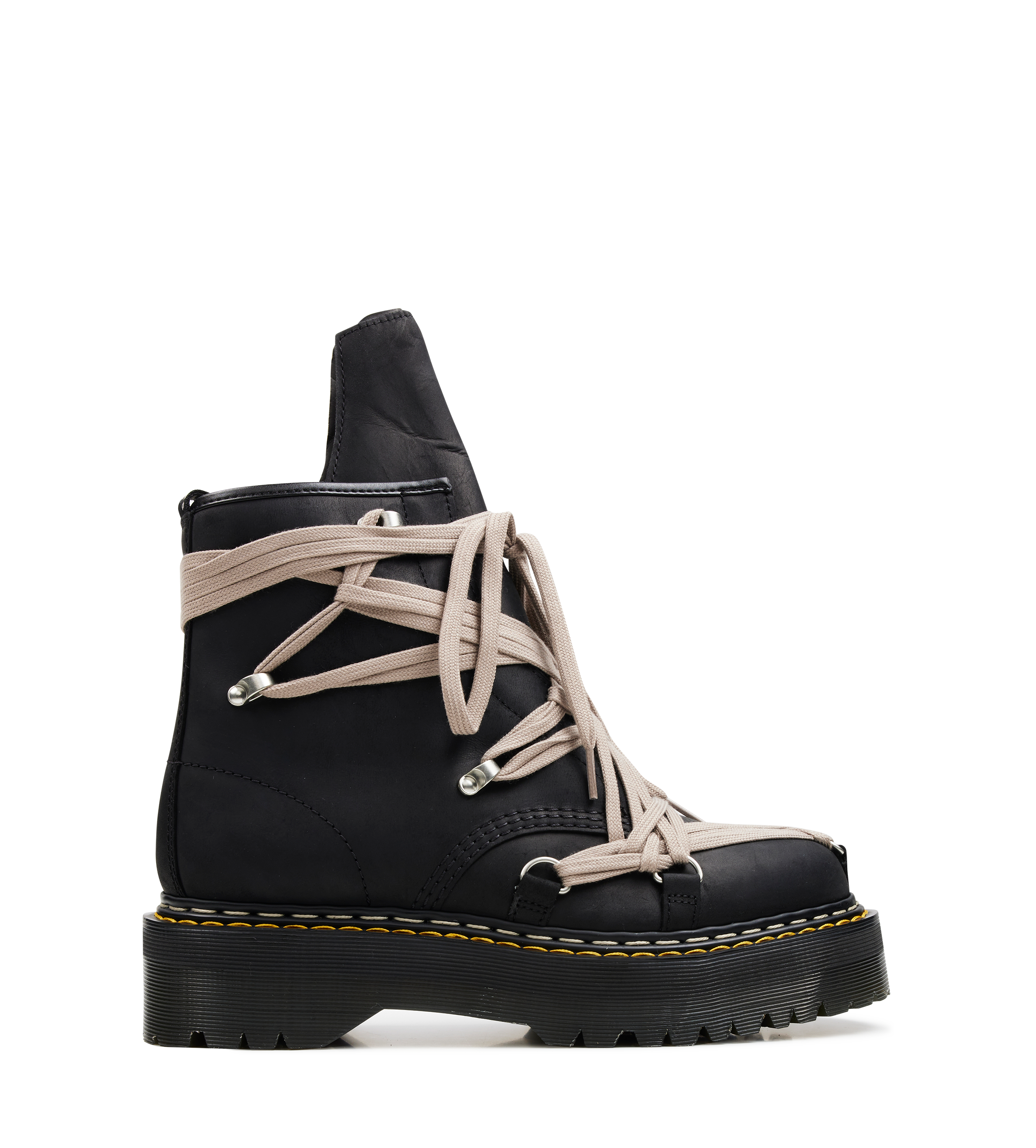 Rick Owens x Dr. Martens 1460 Quad Sole Megalace Boot