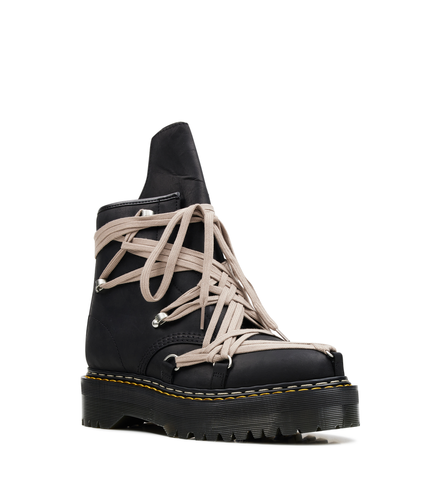 Rick Owens x Dr. Martens 1460 Quad Sole Megalace Boot