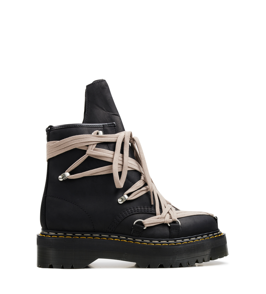 Rick Owens x Dr. Martens 1460 Quad Sole Megalace Boot