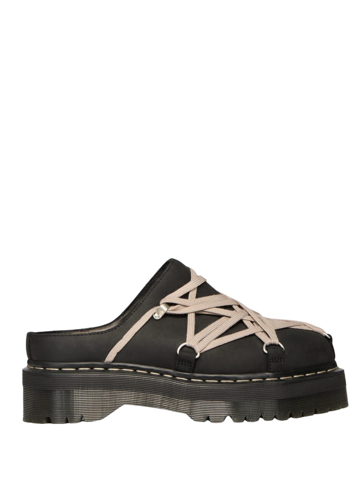Dr. Martens x Rick Owens Quad Sole Megalace Mule