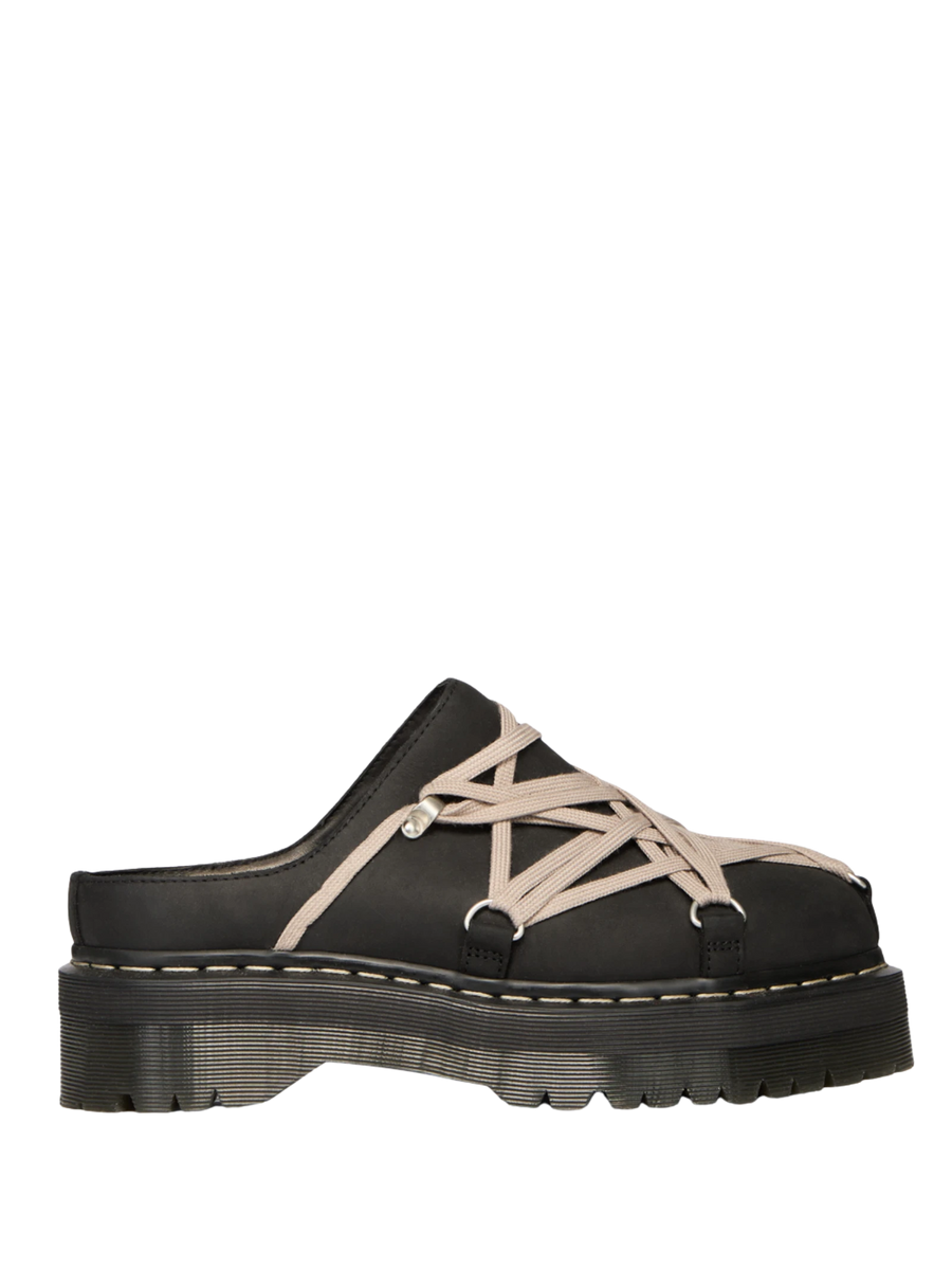 Dr. Martens x Rick Owens Quad Sole Megalace Mule