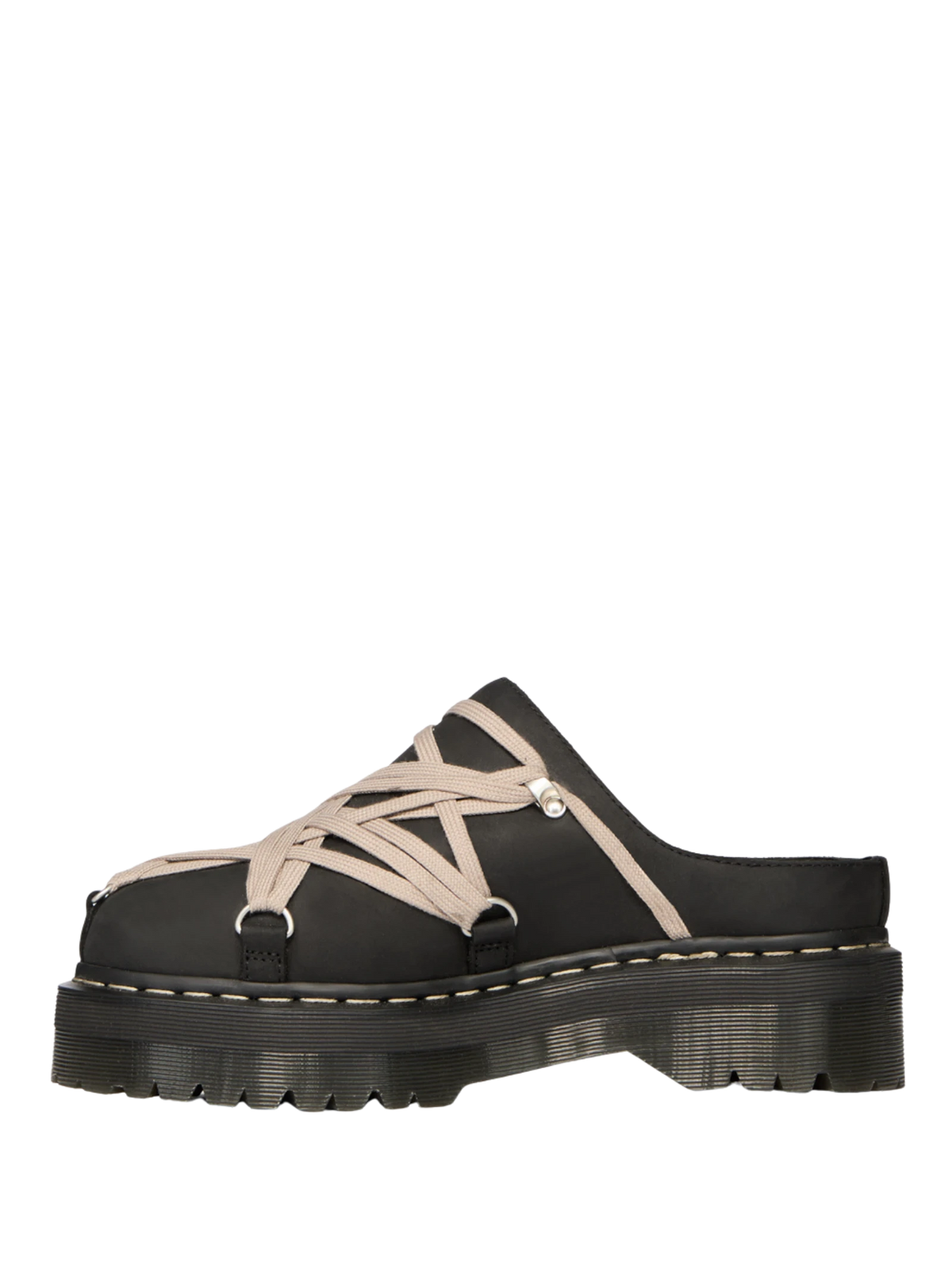 Dr. Martens x Rick Owens Quad Sole Megalace Mule