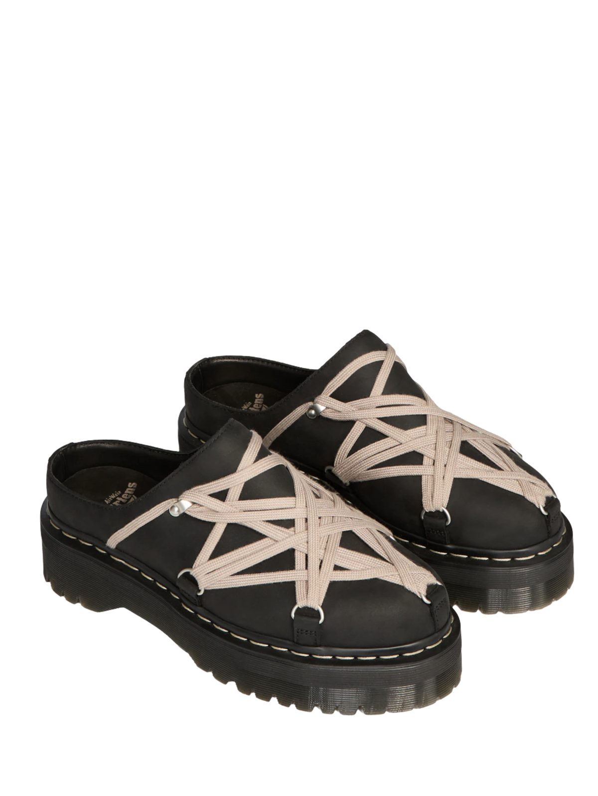 Dr. Martens x Rick Owens Quad Sole Megalace Mule