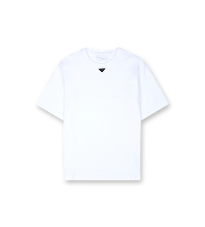 Cotton T-shirt in White