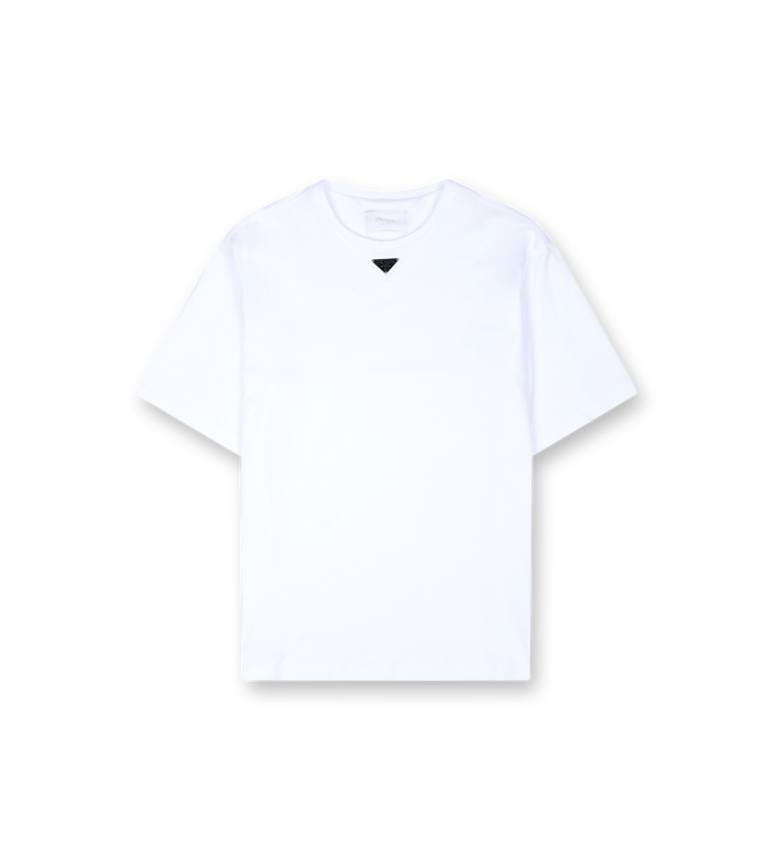 Cotton T-shirt in White