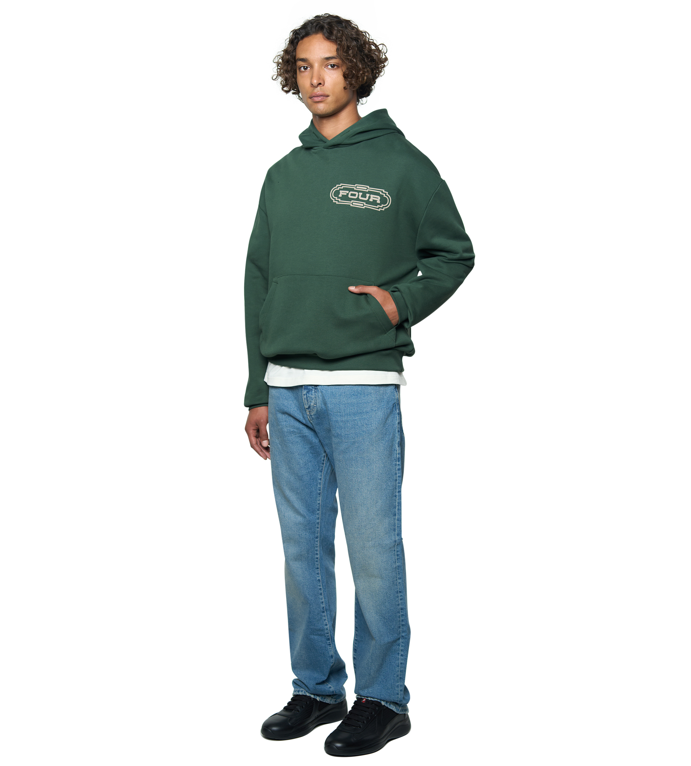 View Hoodie Deep Forest