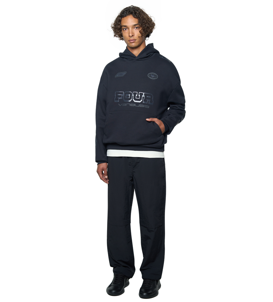 Race Comp Hoodie Black