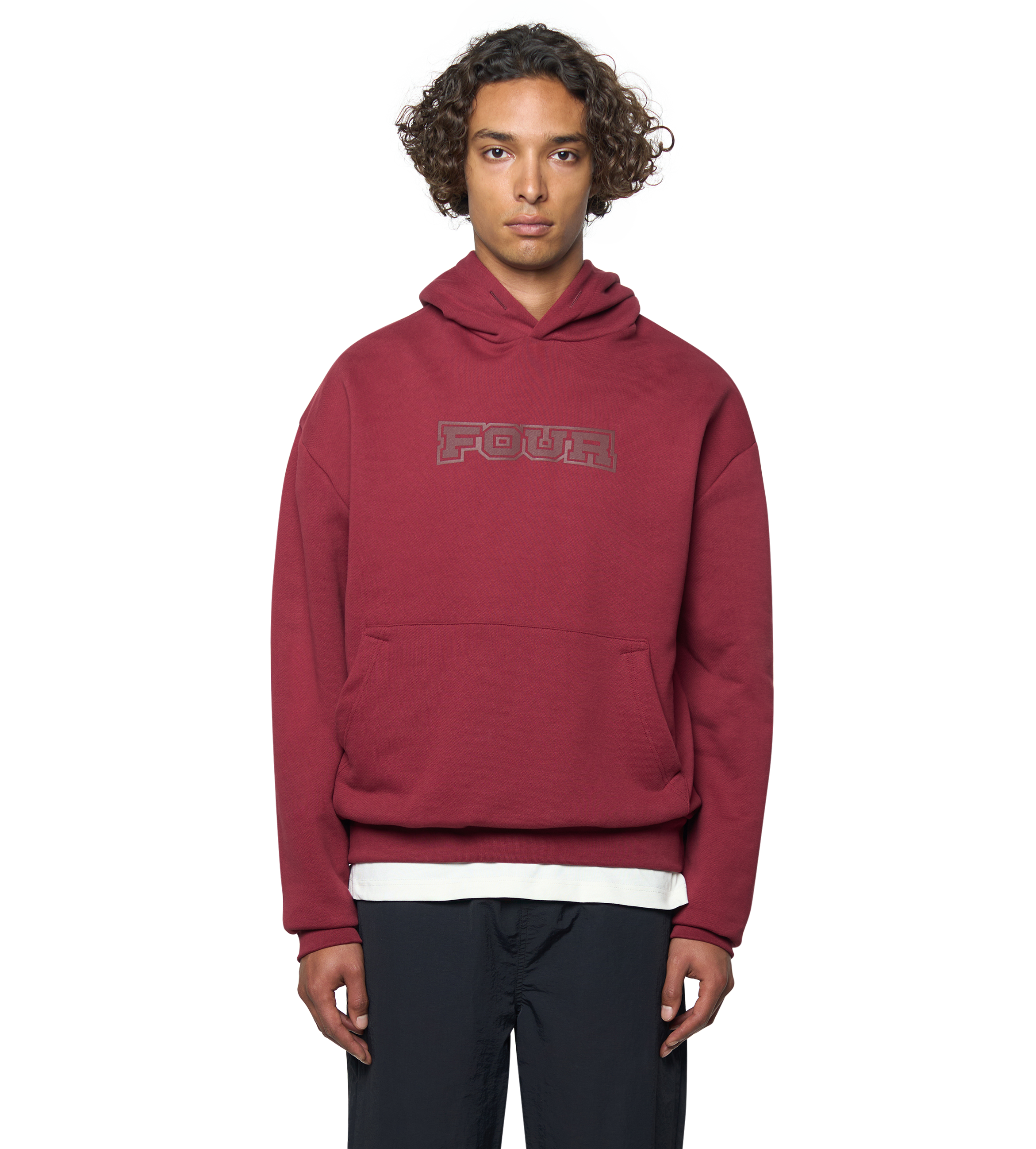 MMXII Hoodie Pomegranate