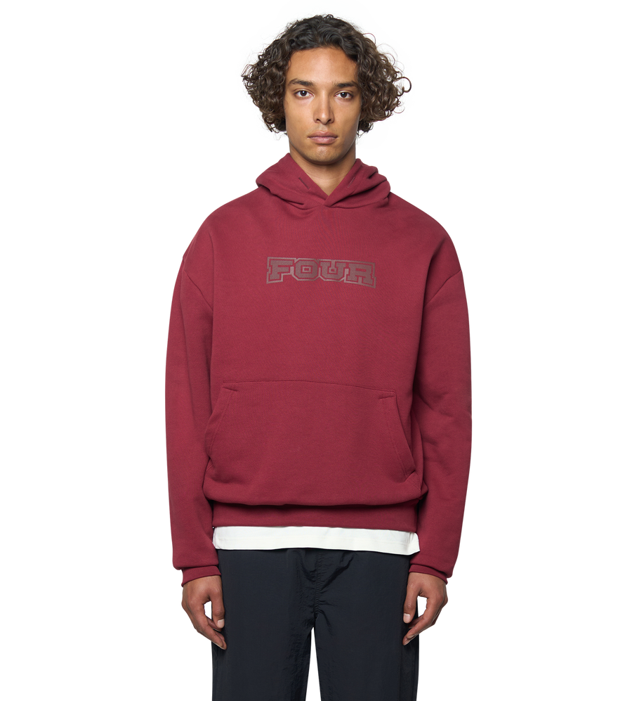 MMXII Hoodie Pomegranate