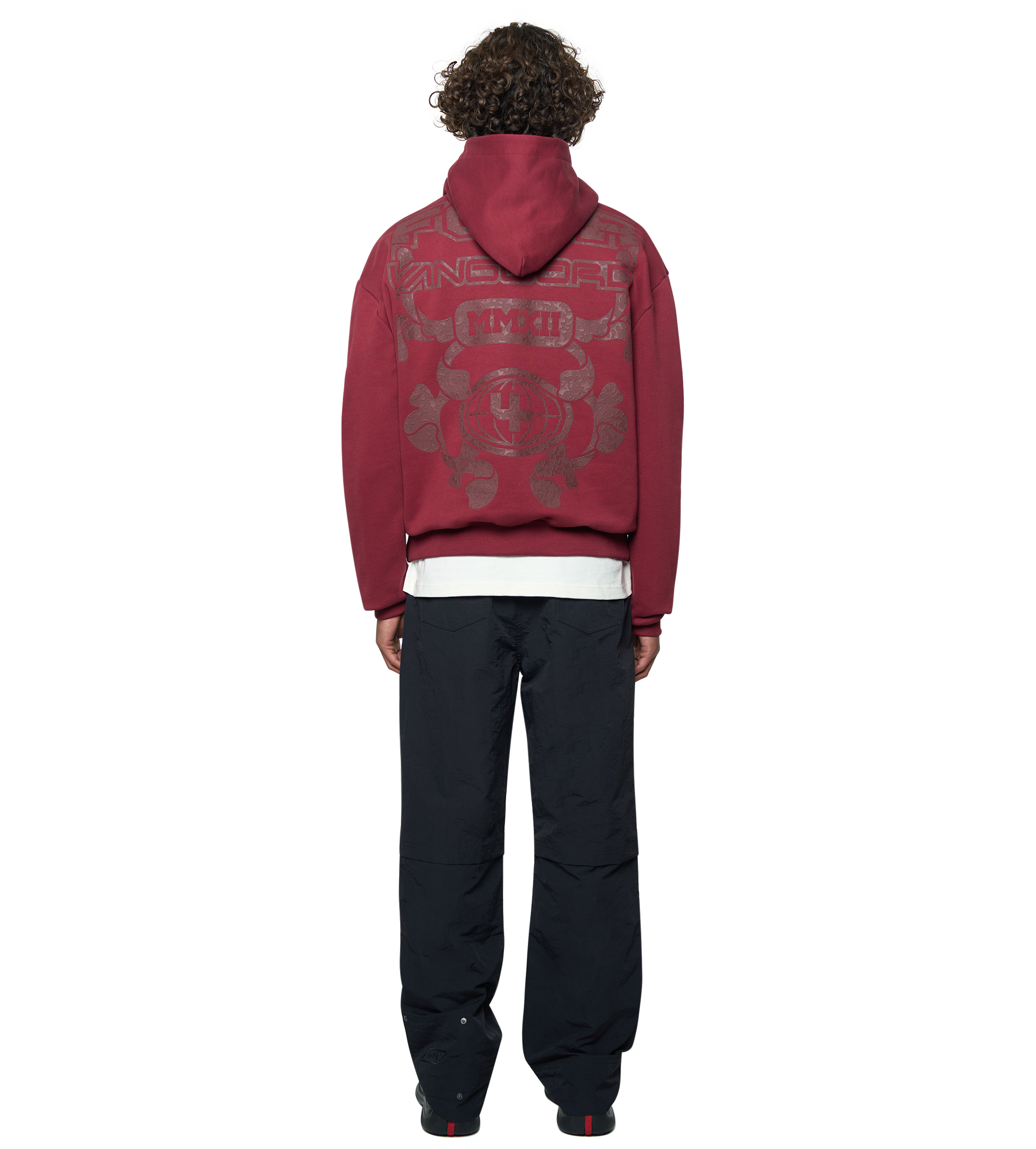 MMXII Hoodie Pomegranate