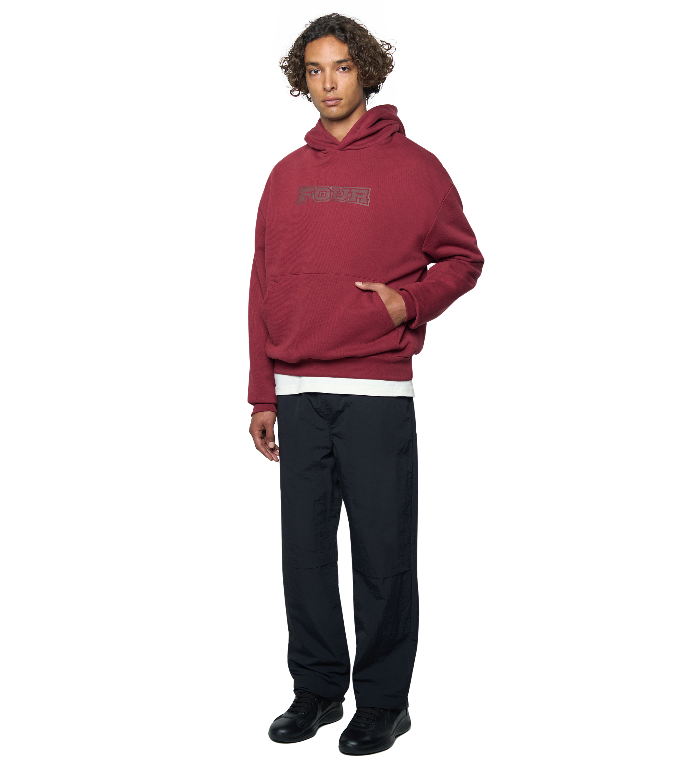 MMXII Hoodie Pomegranate