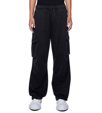 Parachute Pants Washed Black