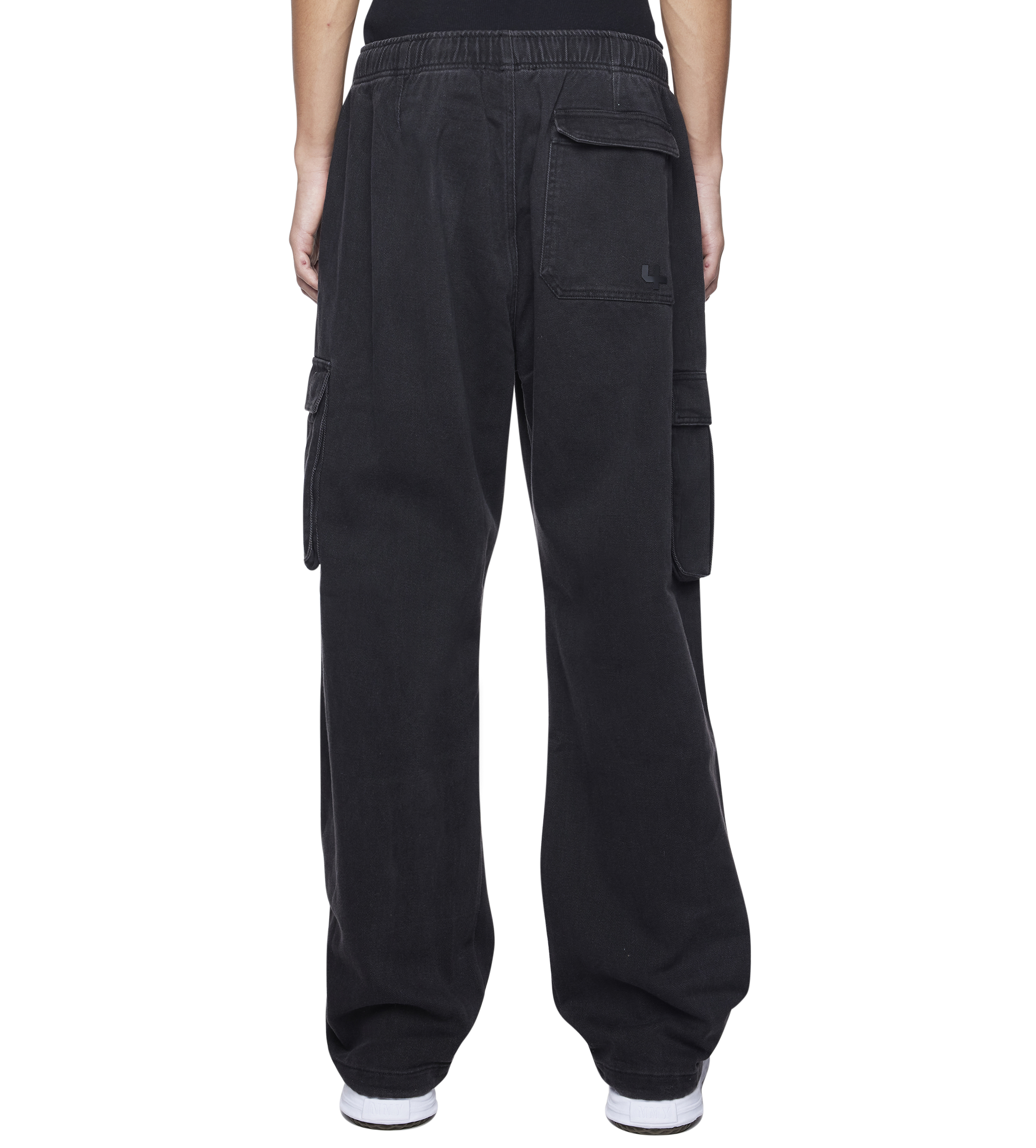 Parachute Pants Washed Black
