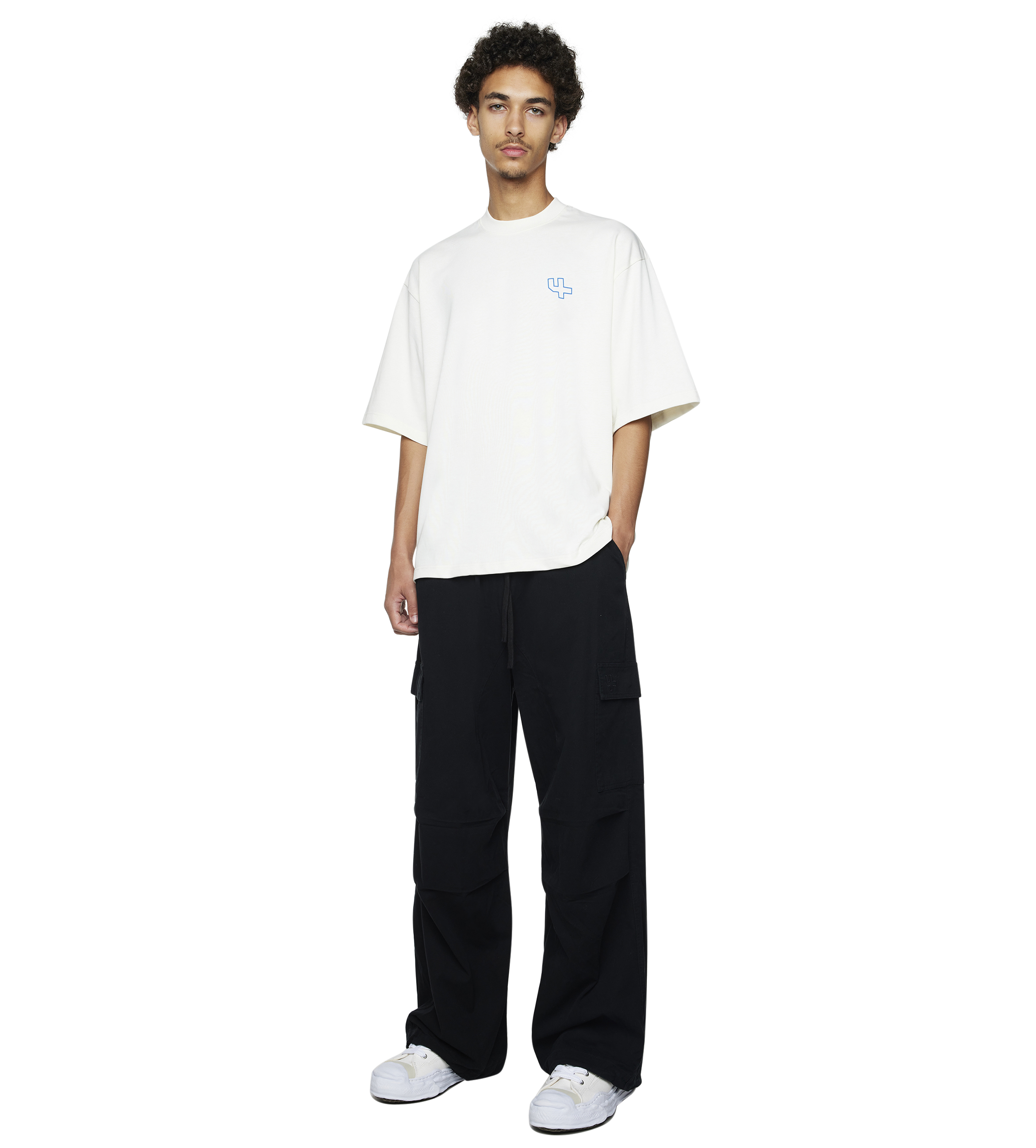 Parachute Pants Washed Black