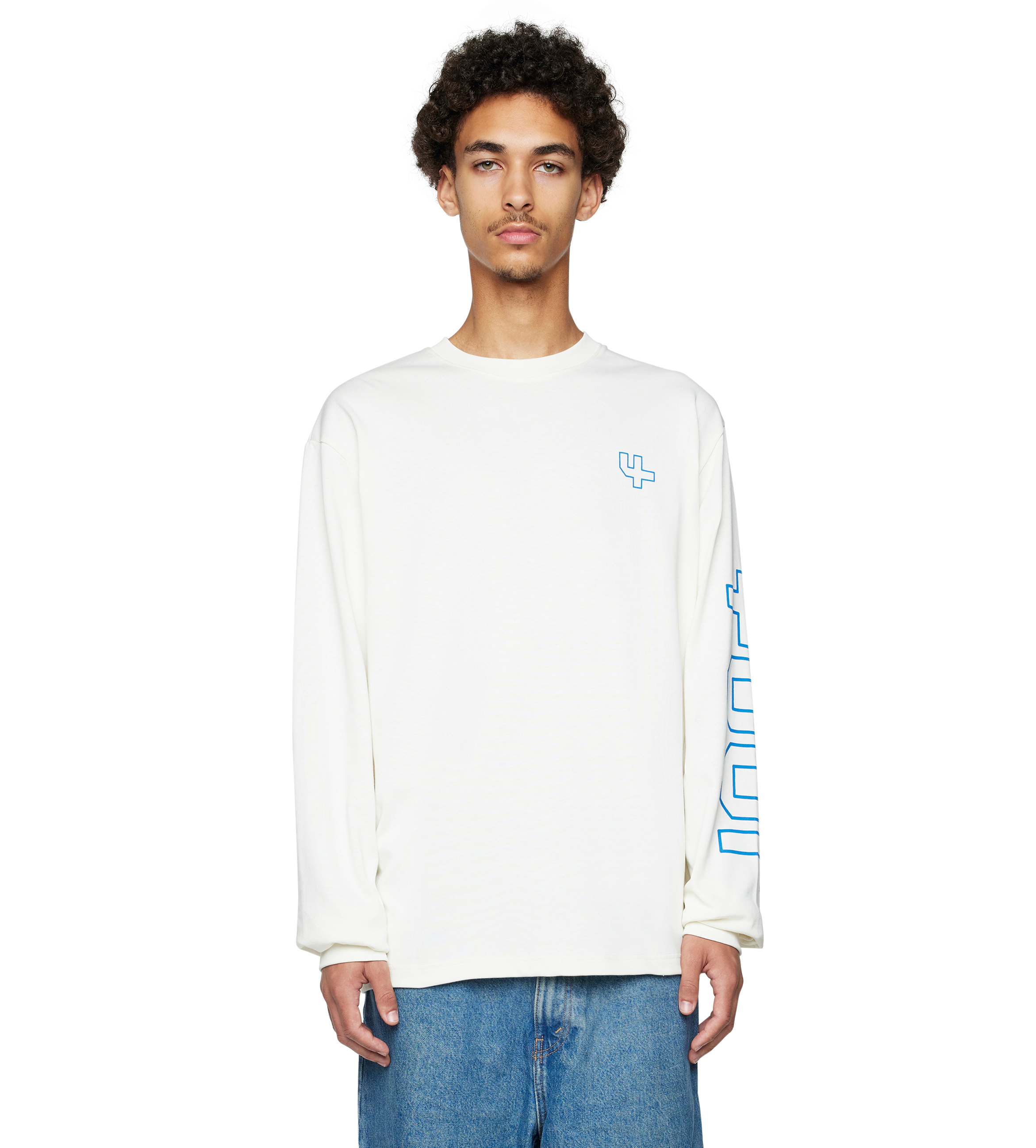 Outline Longsleeve Cannoli/ Princess Blue