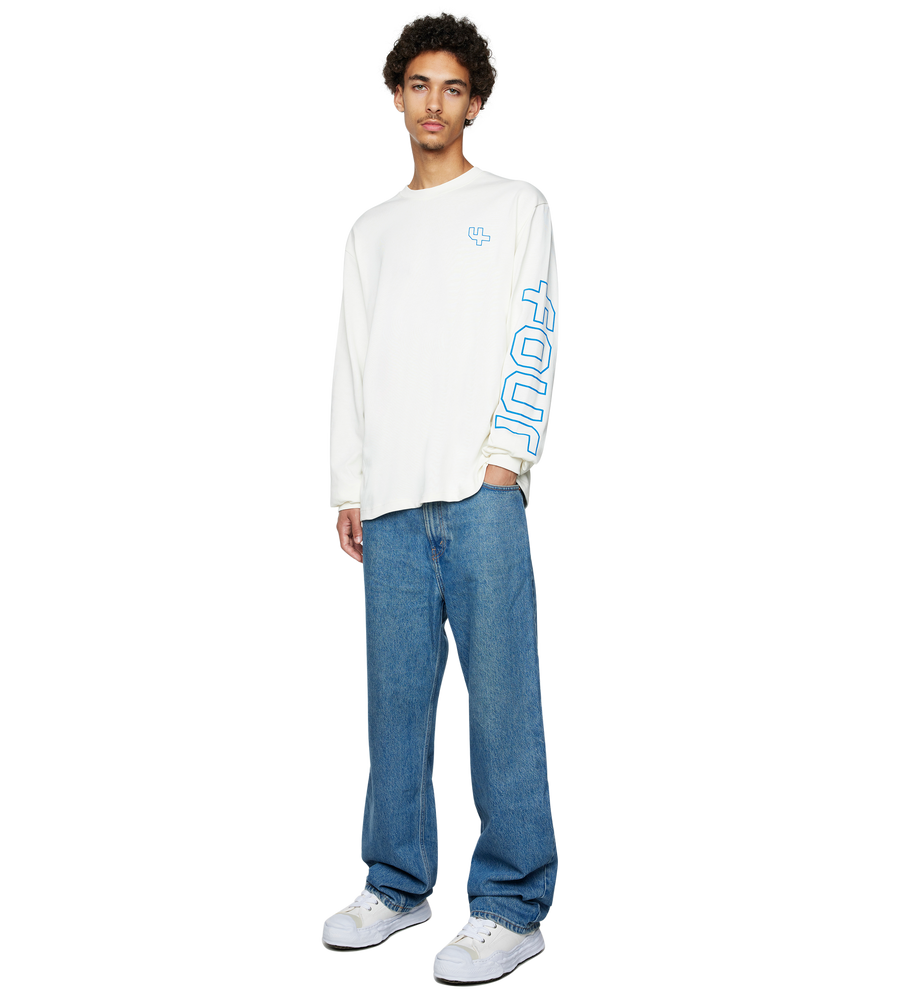 Outline Longsleeve Cannoli/ Princess Blue