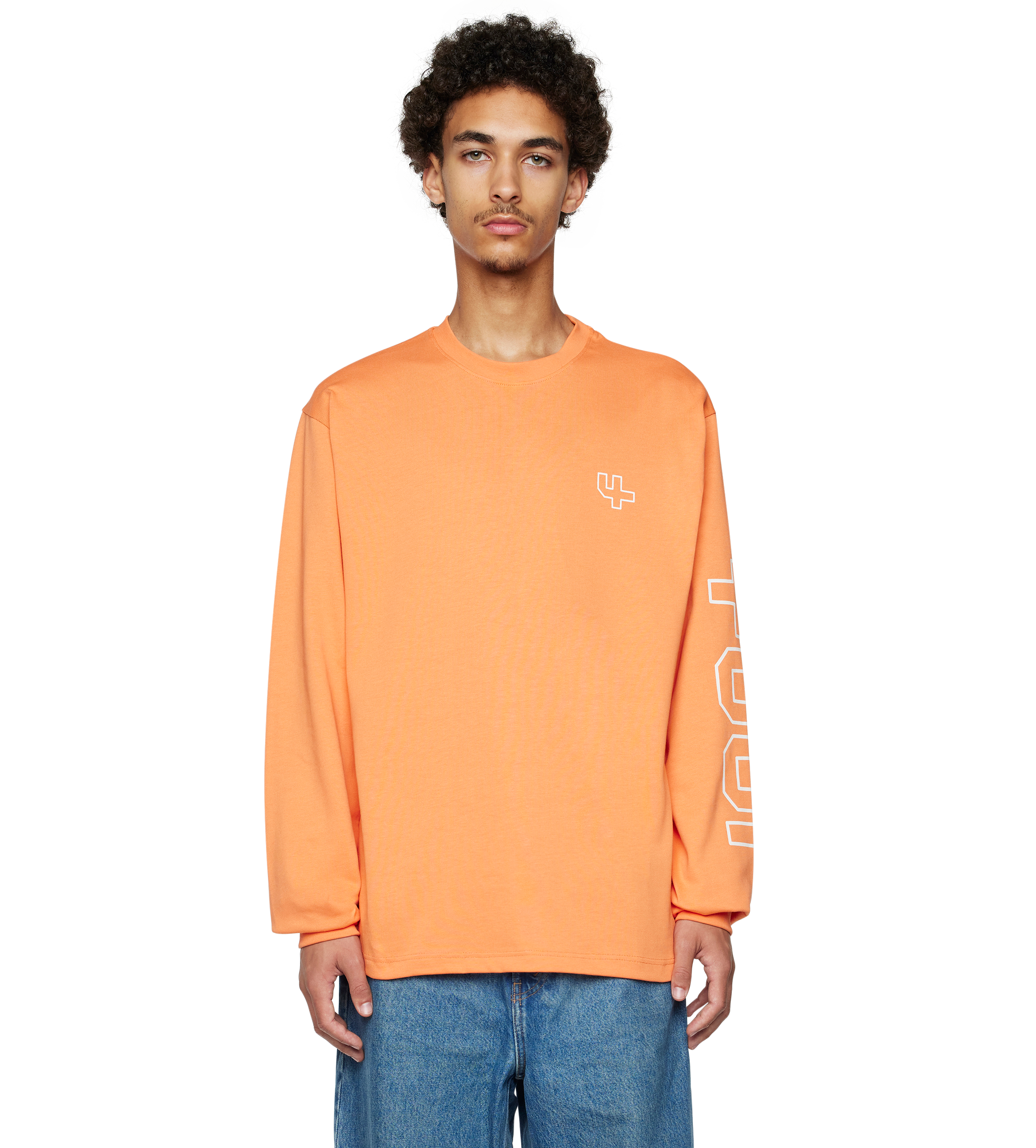 Outline Longsleeve Dusty Orange/ Cannoli