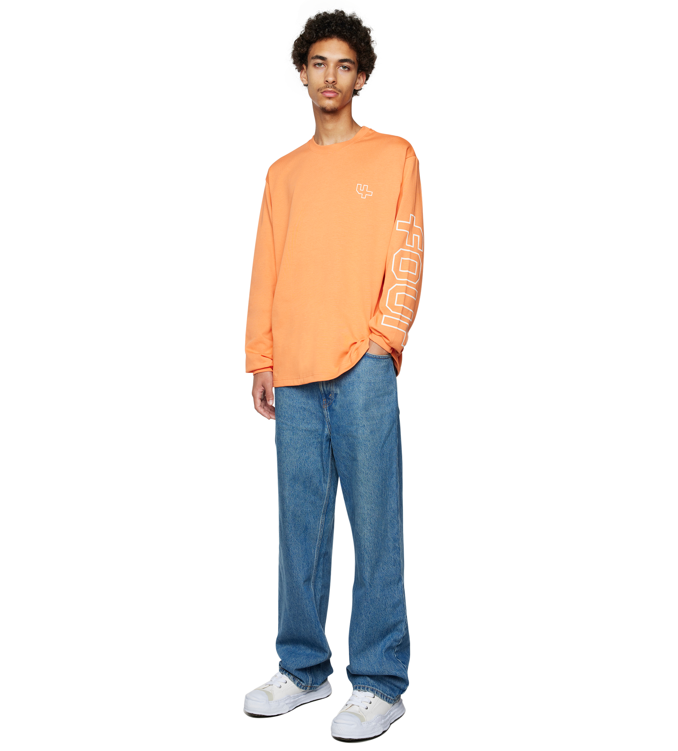 Outline Longsleeve Dusty Orange/ Cannoli