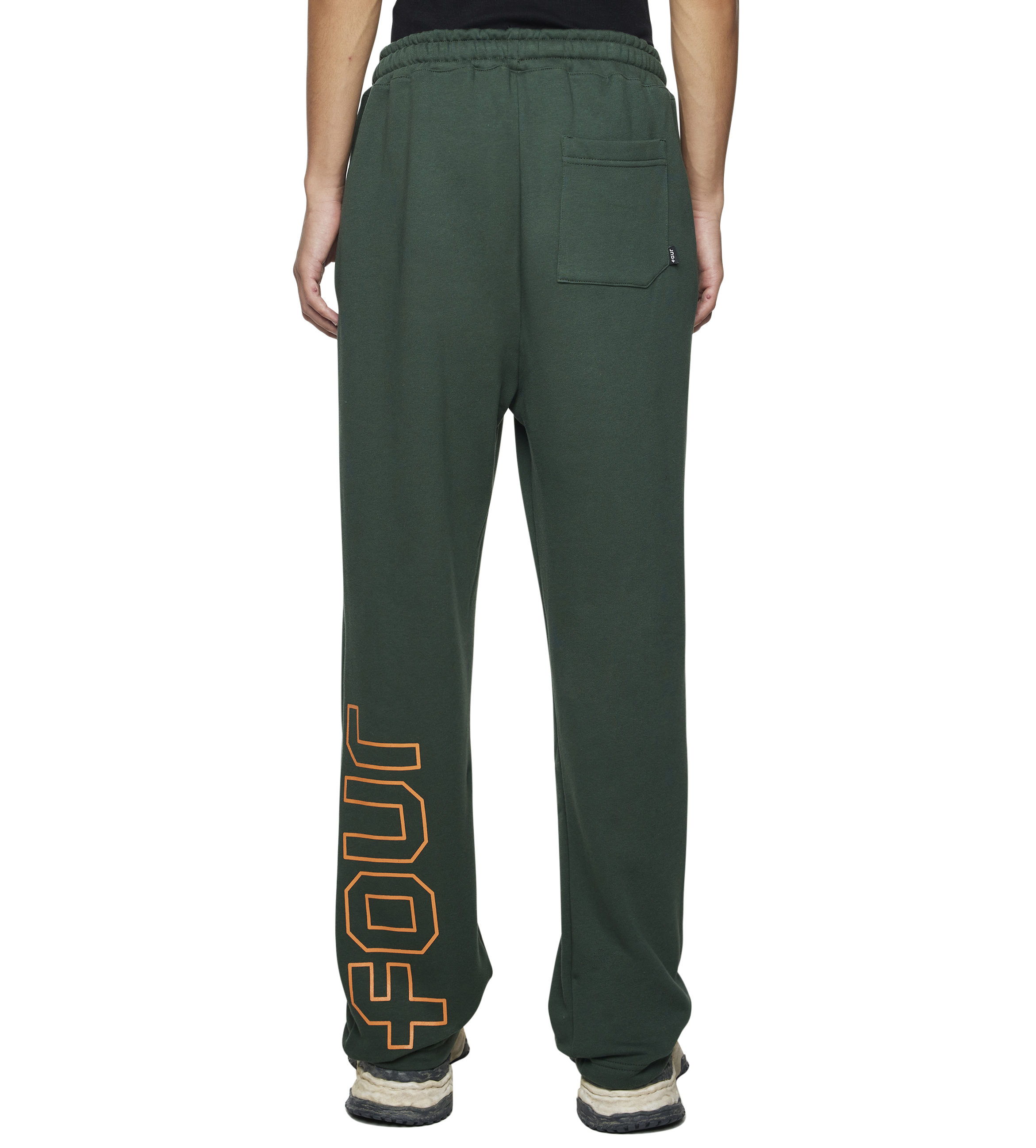 Outline Straight Leg Deep Forest/ Dusty Orange