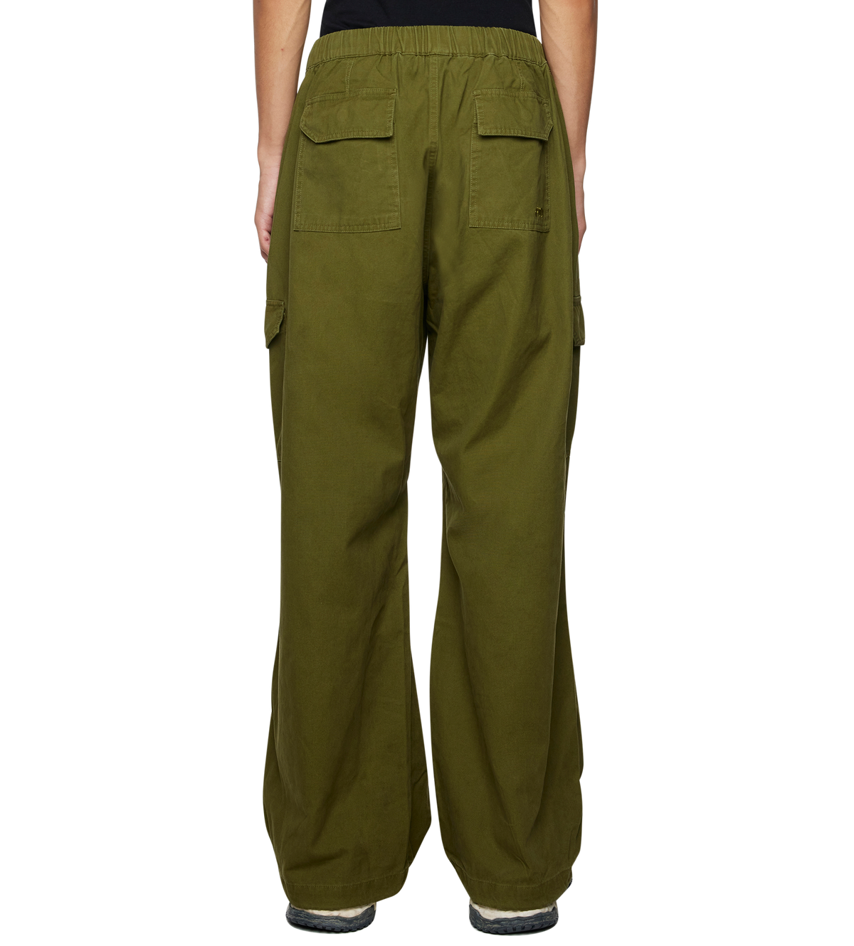 Parachute Pants All Dark Green