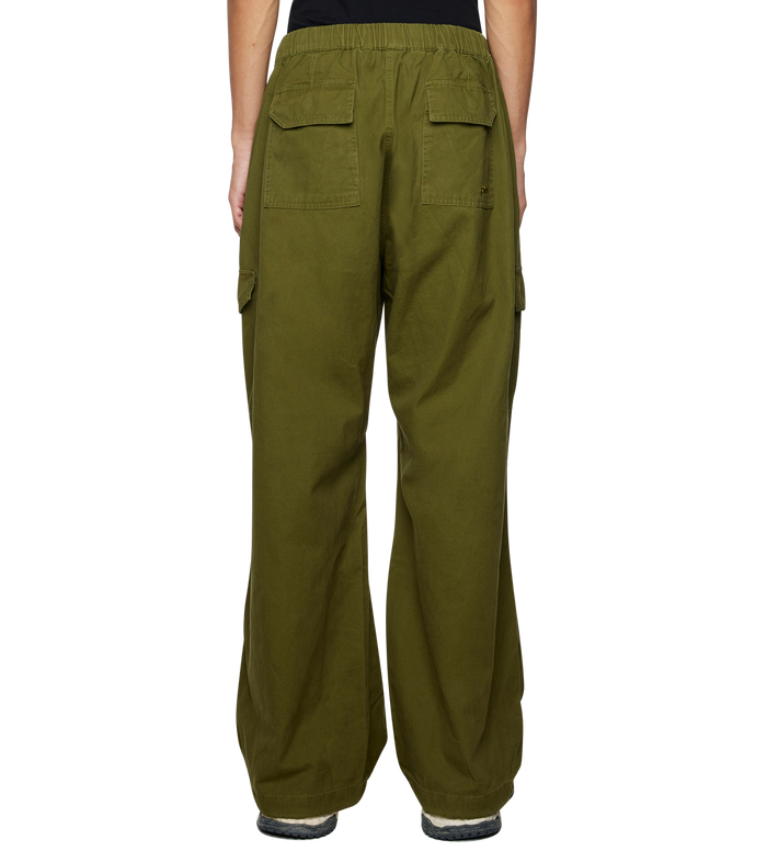 Parachute Pants All Dark Green