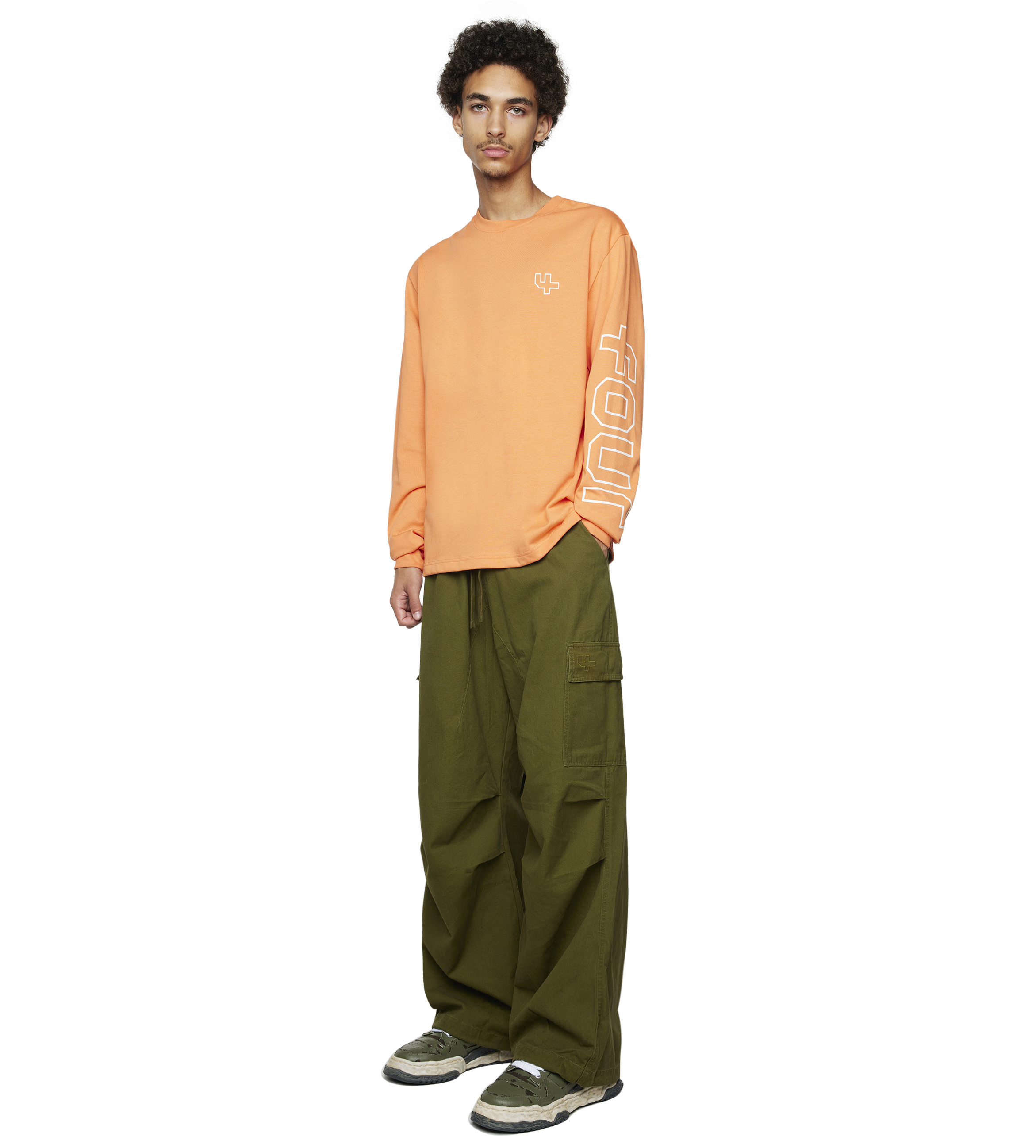 Parachute Pants All Dark Green