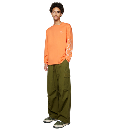 Parachute Pants All Dark Green