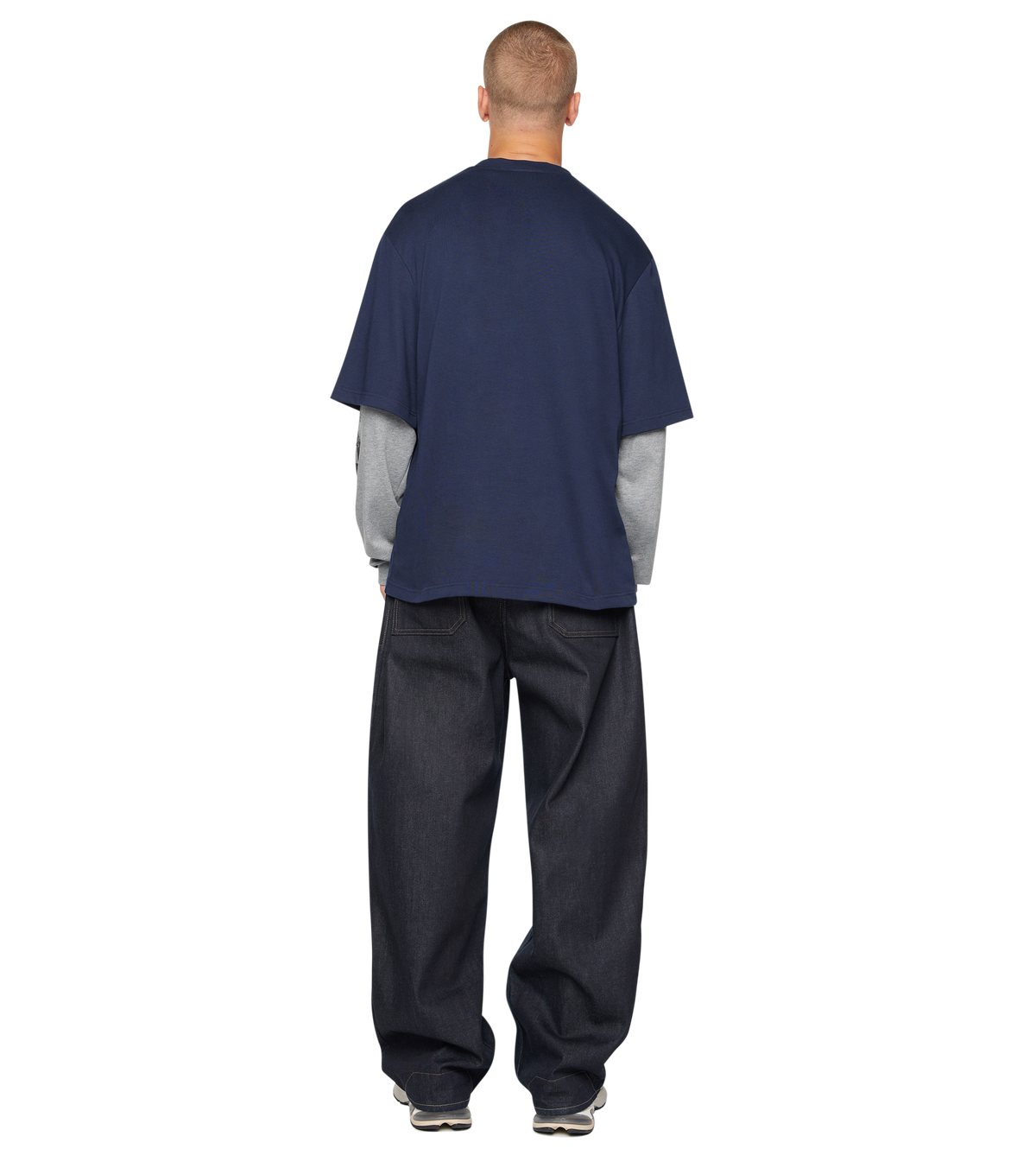 Four Everyone DL Longsleeve Blue D / Grey