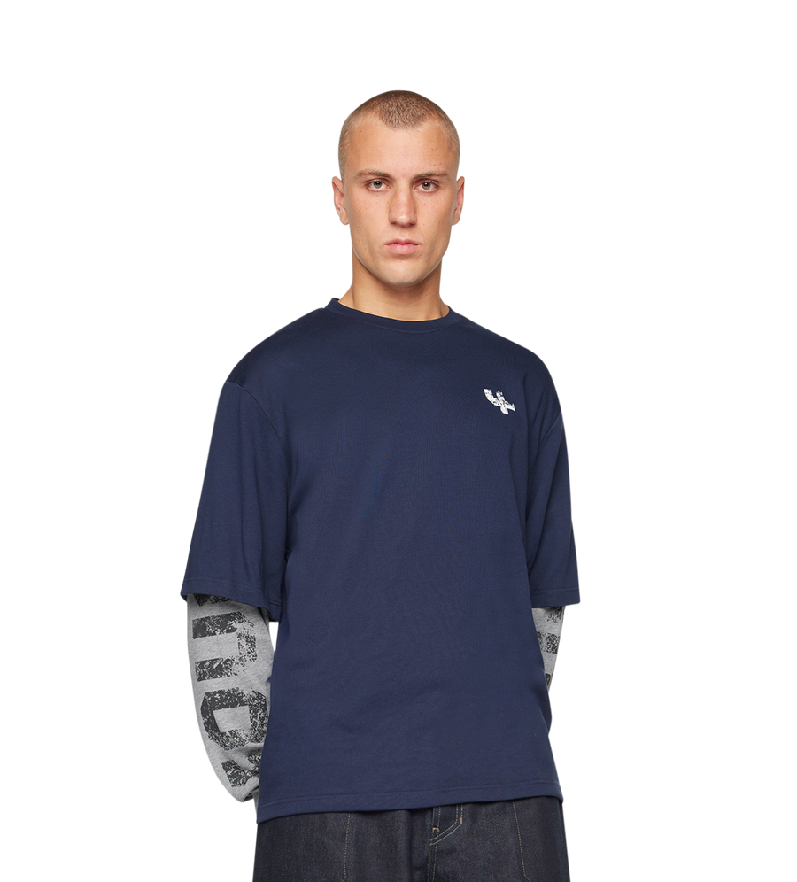 Four Everyone DL Longsleeve Blue D / Grey