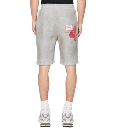 After 4PM Washed Shorts Grey Melange