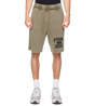 After 4PM Waffle Shorts Washed Olive