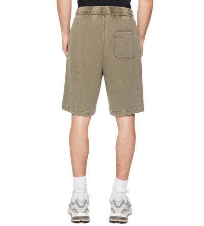 After 4PM Waffle Shorts Washed Olive