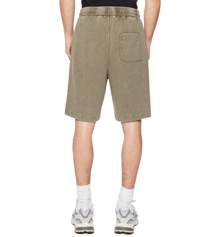 After 4PM Waffle Shorts Washed Olive