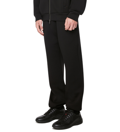 Circles Scuba Cuffed Sweatpants Black
