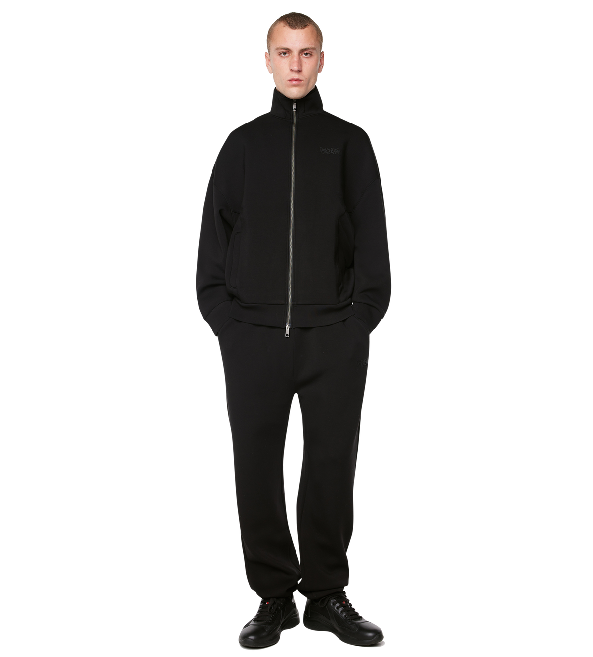 Circles Scuba Track Jacket Zwart