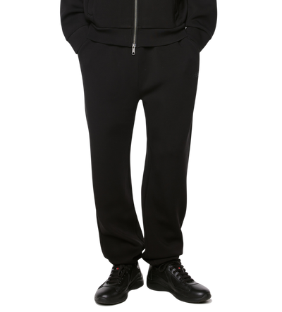 Circles Scuba Cuffed Sweatpants Black