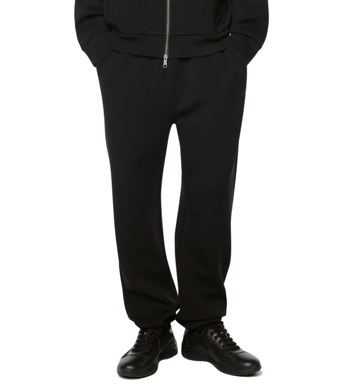 Circles Scuba Cuffed Sweatpants Black