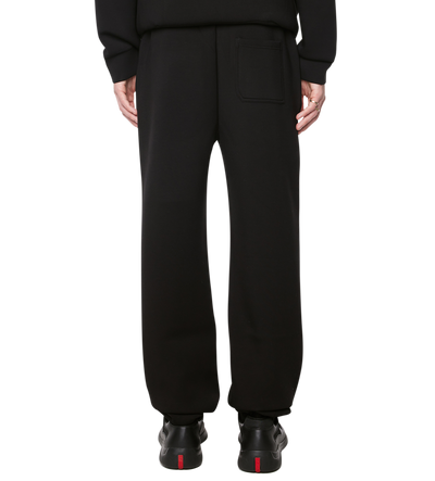 Circles Scuba Cuffed Sweatpants Black