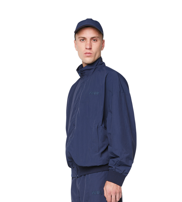 Circles Track Jacket Navy
