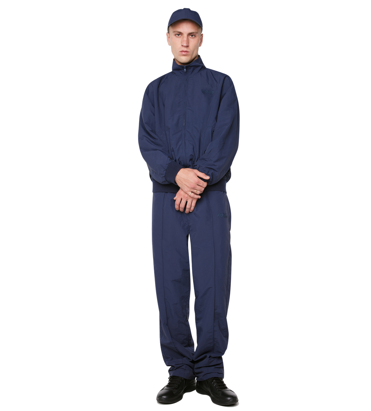 Circles Track Jacket Navy