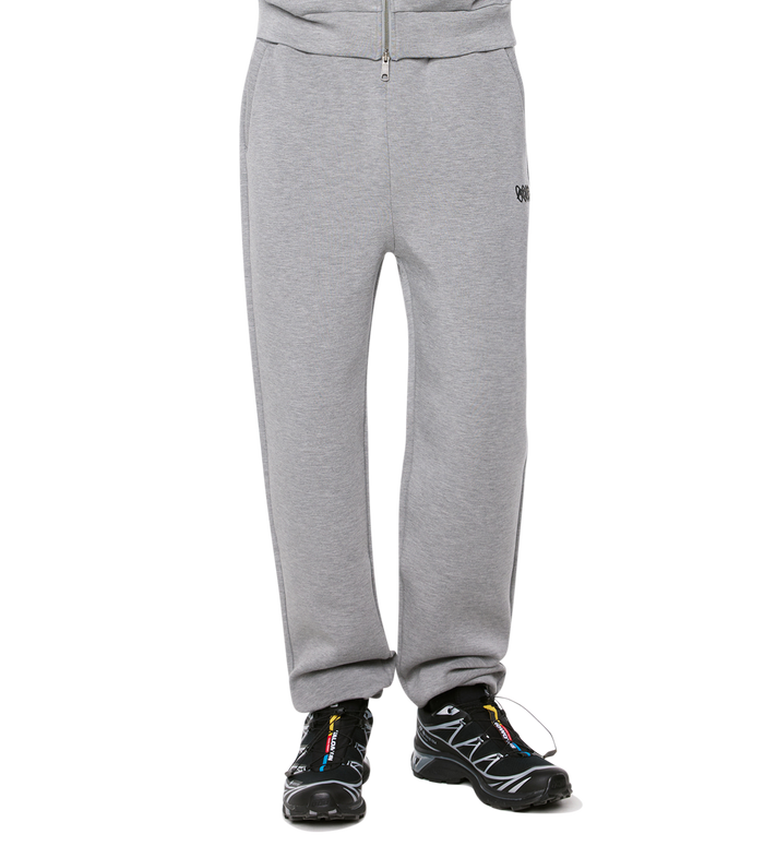 Circles Scuba Cuffed Sweatpants Grey Melange
