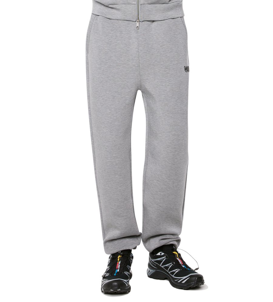 Circles Scuba Cuffed Sweatpants Grey Melange