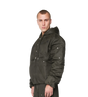 Logo Double Layered Jacket Green